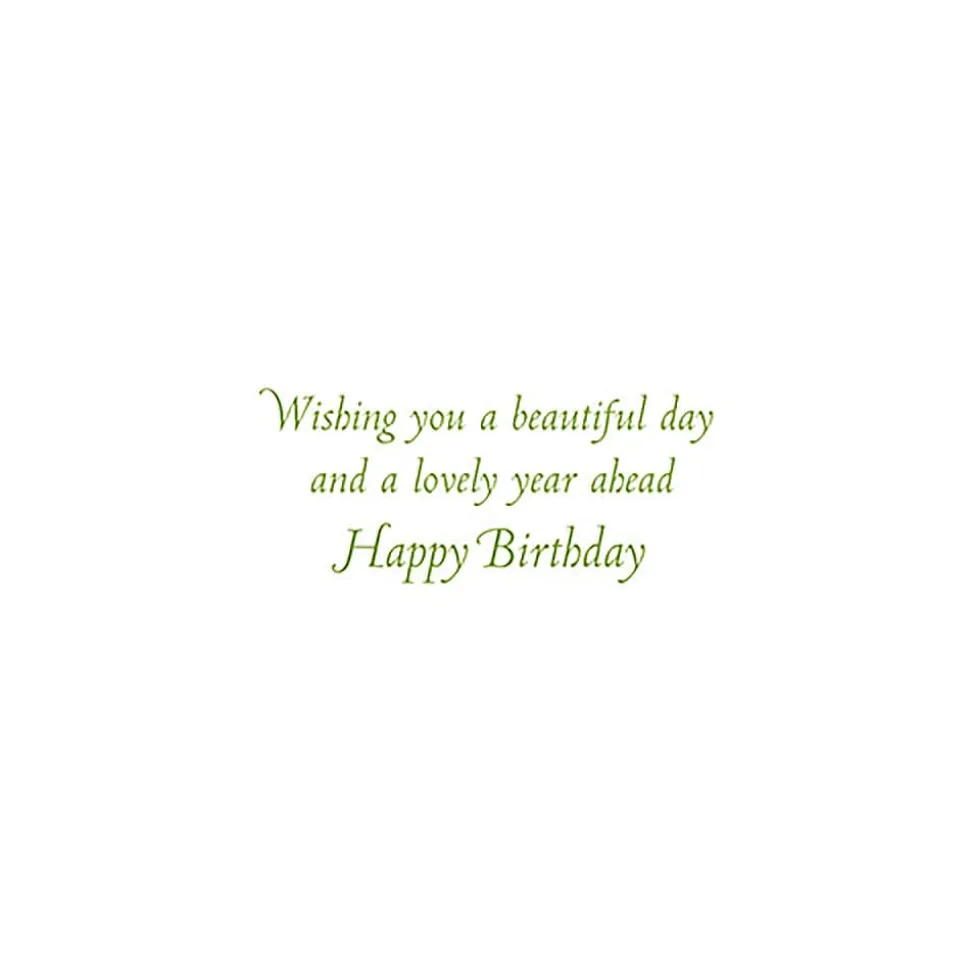 Classic Floral - Birthday Set Of Six Greeting Cards And Envelopes