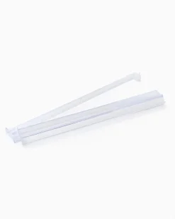 Clear Acrylic Mahjong Rack & Pushers - Set of 4