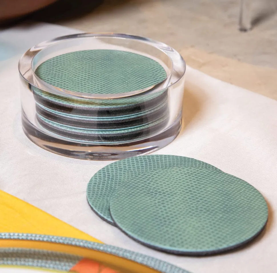 Clear Acrylic Wine Coaster