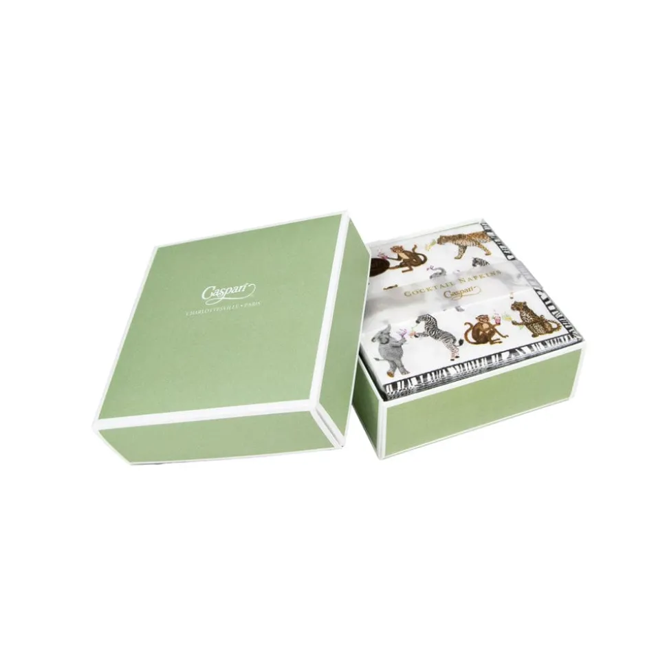 Cocktails Gone Wild Boxed Cocktail Napkins - 40 Per Box