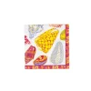 Coquillage Purple Cocktail Napkins - 20 Per Package