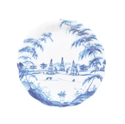 Country Estate Party Plates Set of 4 - Delft Blue