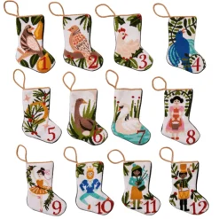 12 Days - 6 Geese a Laying Bauble Stocking