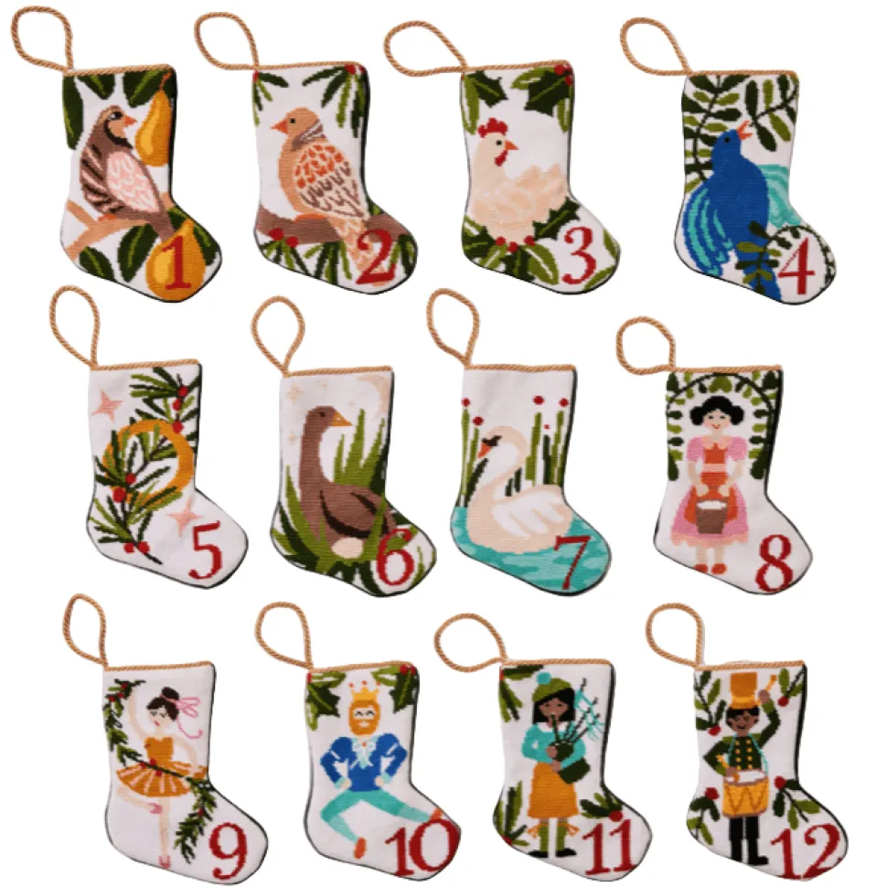 12 Days - 10 Lords a Leaping Bauble Stocking