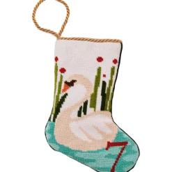 12 Days - 7 Swans a Swimming Bauble Stocking
