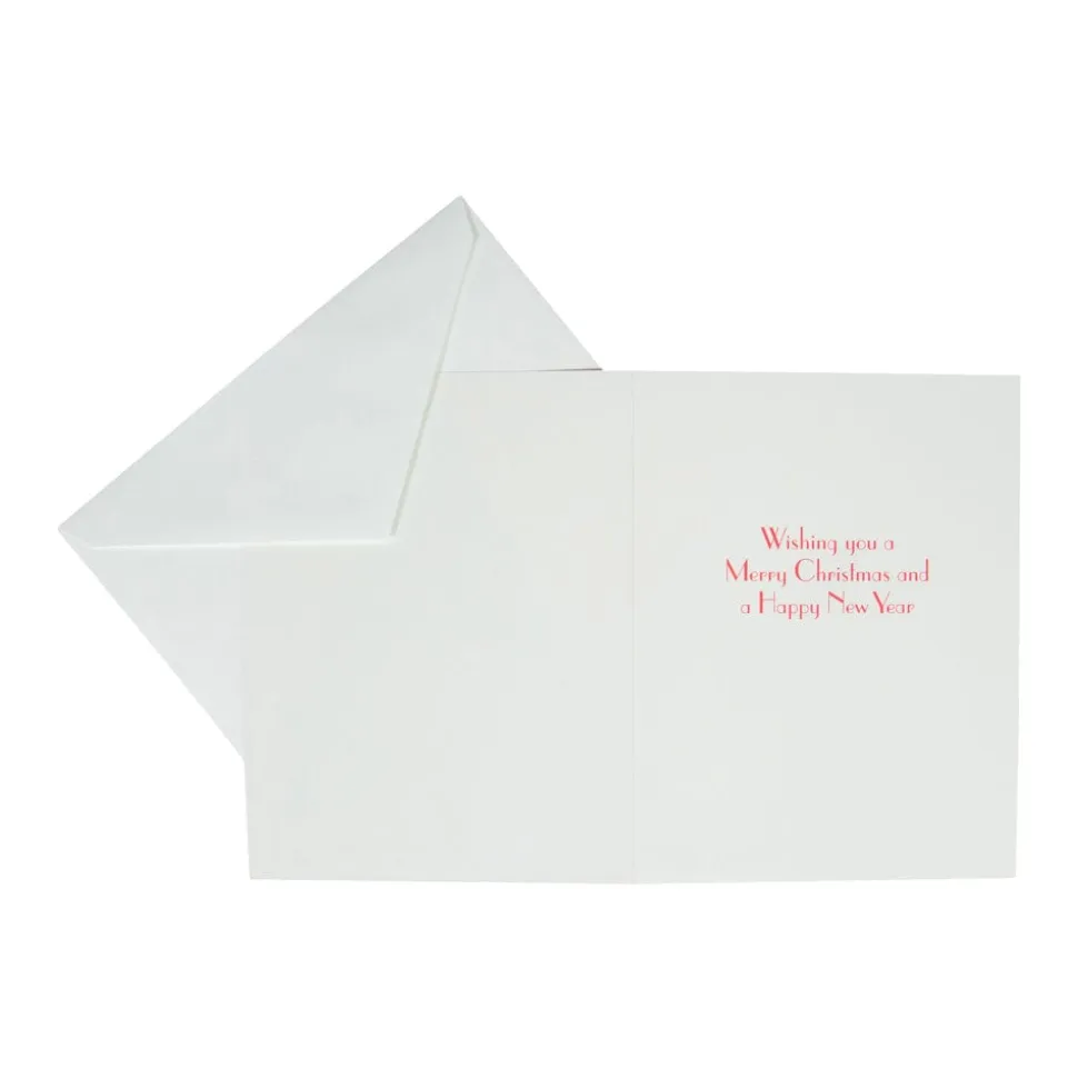 Dogs And Cats Christmas Tree Large Boxed Christmas Cards - includes 15 cards & envelopes