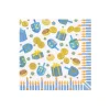 Dreidel; Dreidel; Dreidel Boxed Cocktail Napkins - 40 Per Box