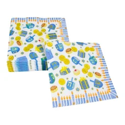 Dreidel; Dreidel; Dreidel Cocktail Napkins - 20 Per Package