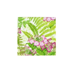 Fern Garden Boxed Cocktail Napkins - 40 Per Box