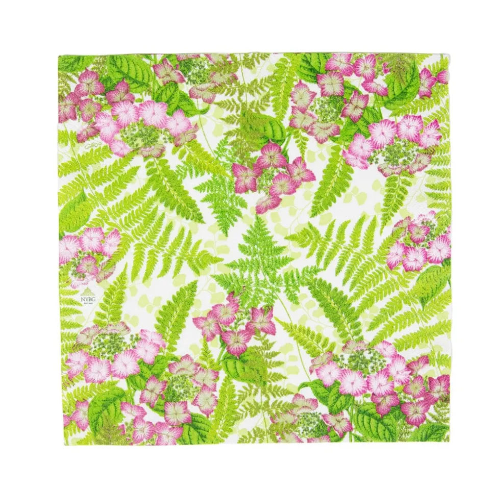 Fern Garden Cocktail Napkins - 20 Per Package