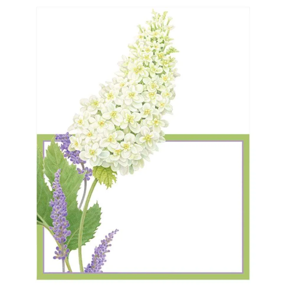 Fleurs De Mariage White Place Cards Die Cut Package 8 In