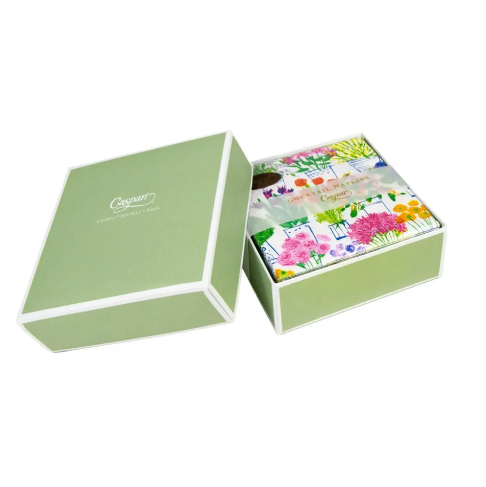 Flower Market Cocktail Napkins - 20 Per Package