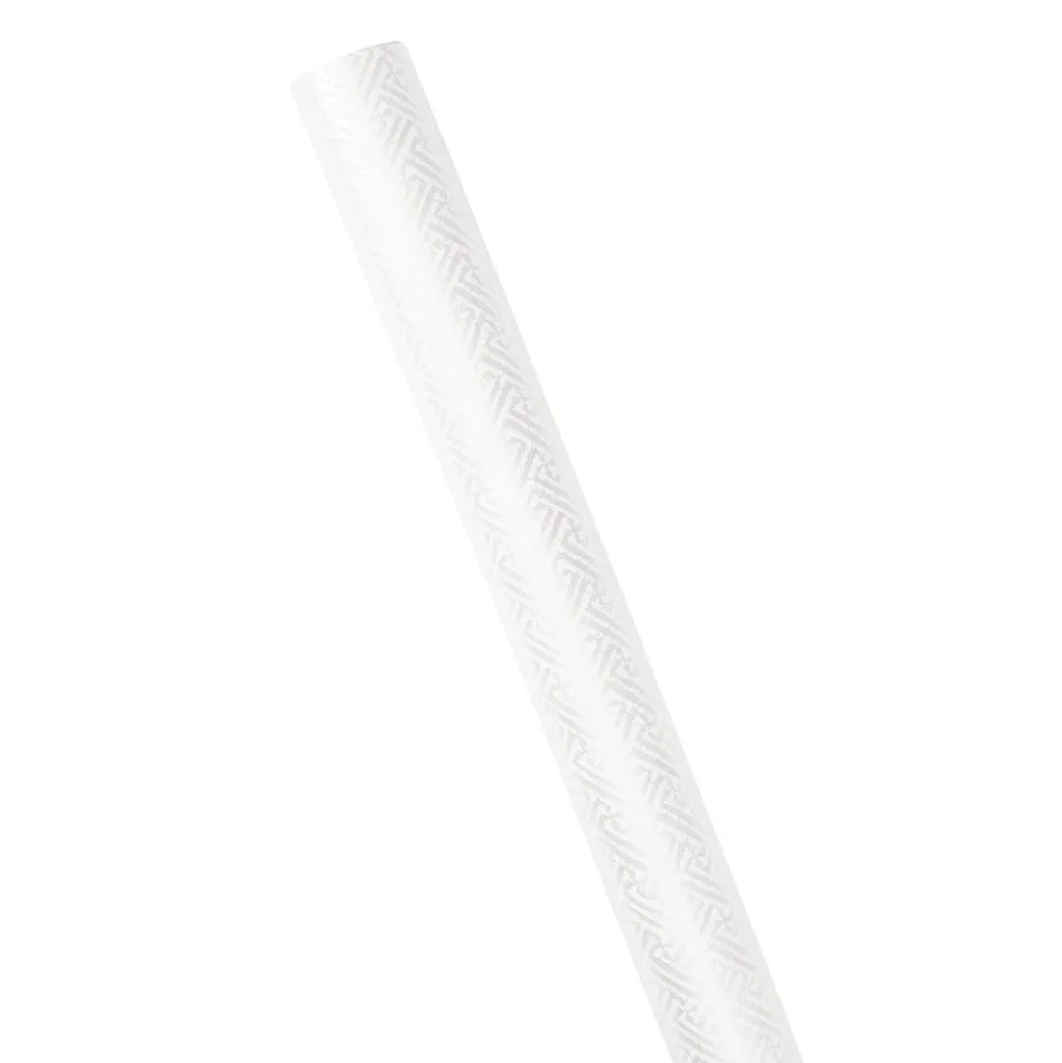 Fretwork Gift Wrapping Paper in Pearl - 30" x 8' Roll
