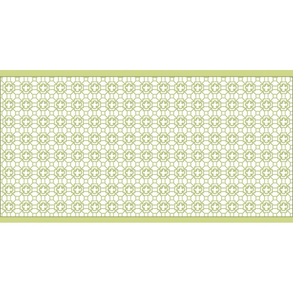 Garden Trellis Cloth Tablecover in Green - 1 Tablecover