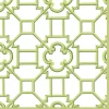 Garden Trellis Green Napkin Cloth Dinner Napkins - 4 Dinner Napkins