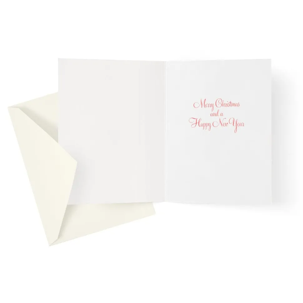 Gilded Holly Classic Boxed Christmas Cards - includes 15 cards & envelopes