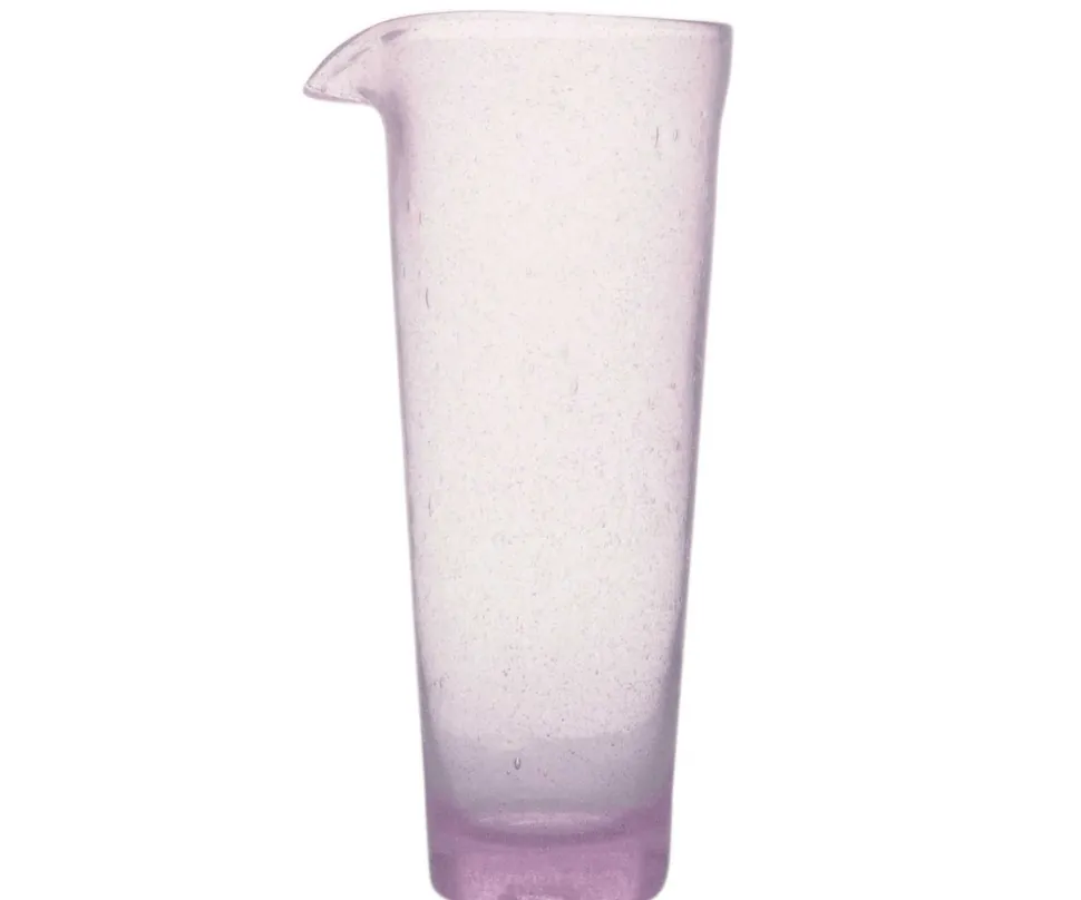Glass Jug in Mauve