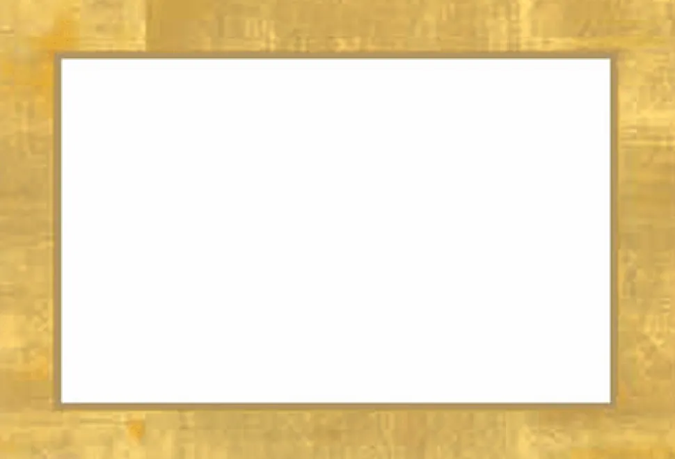 Gold Leaf Placecards 10 In Packet
