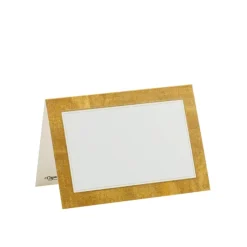 Gold Leaf Placecards 10 In Packet