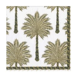 Grand Palms Paper Luncheon Napkins in Black - 20 Per Package