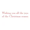 Greenery And Berry Wreath With Bow Petite Boxed Christmas Cards - includes 15 cards & envelopes