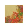 Harvest Garland Green Boxed Cocktail Napkins - 40 Per Box