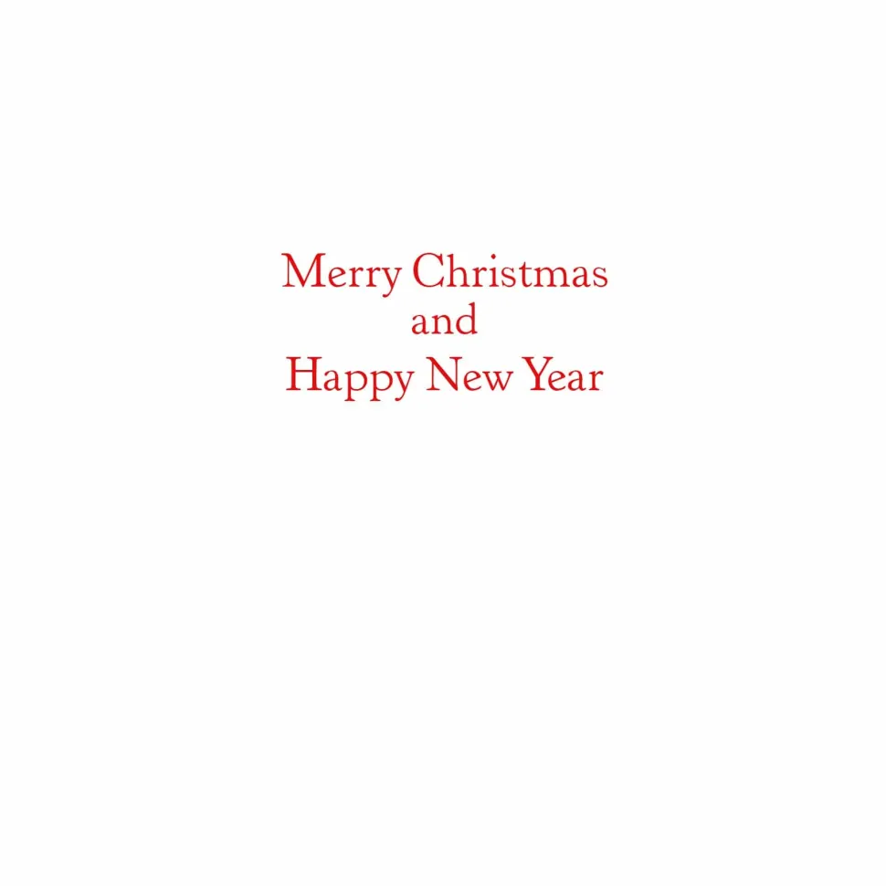 Holly And Berry Wreath Classic Boxed Christmas Cards - includes 15 cards & envelopes