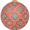 Imperial Ornament Die-Cut Placemat - 4 Per Package in Red