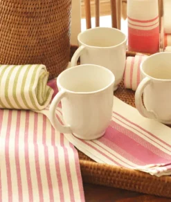 Italian Woven Cotton & Linen Tea Towel - 1 Each