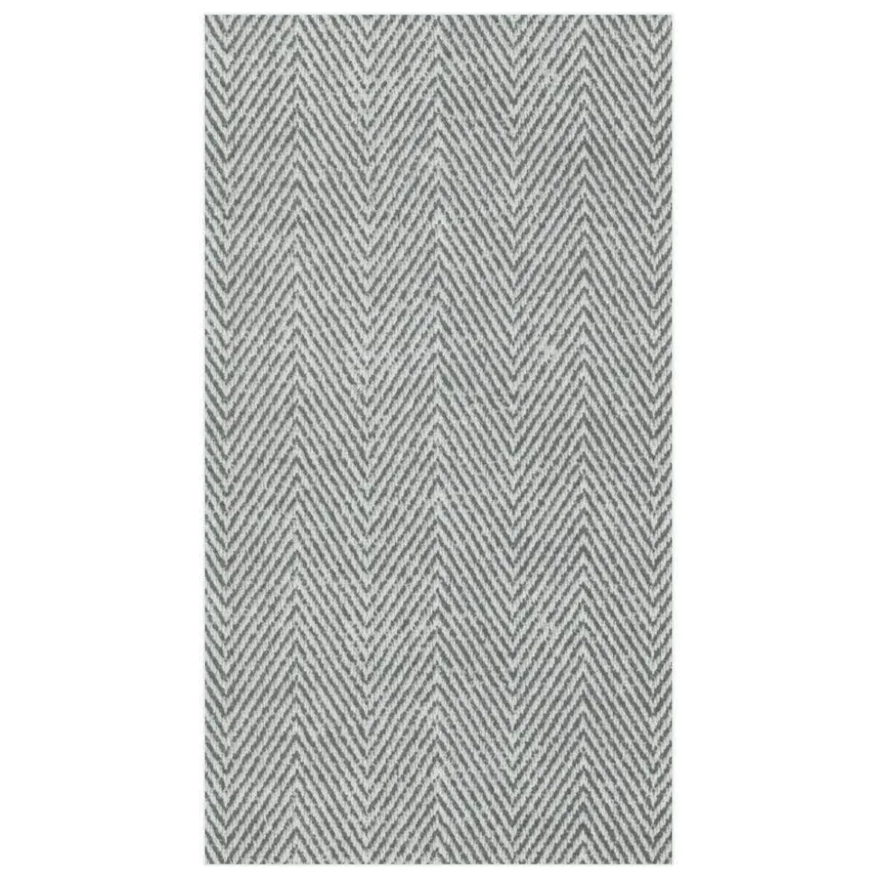 Jute Paper Linen Guest Towel Napkins in Charcoal - 12 Per Package