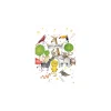 Kids Birthday - Set Of Six Greeting Cards And Envelopes
