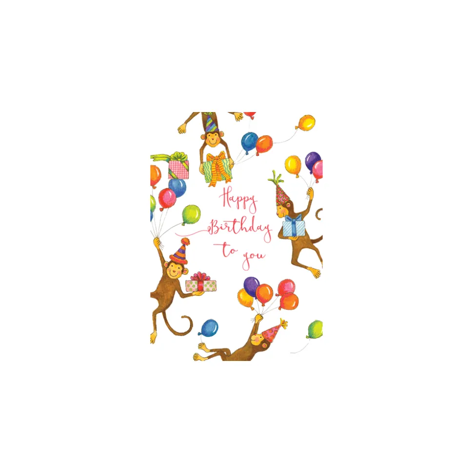 Kids Birthday - Set Of Six Greeting Cards And Envelopes