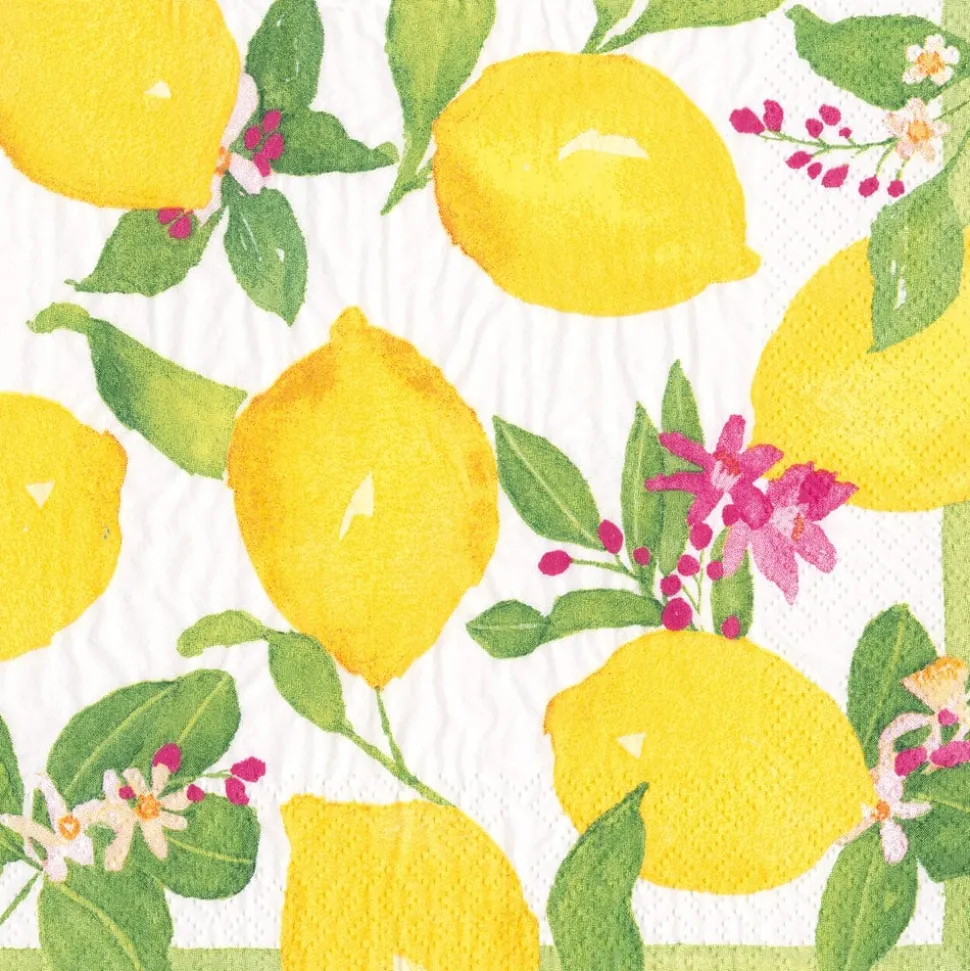 Limoncello Dinner Napkins - 20 Per Package