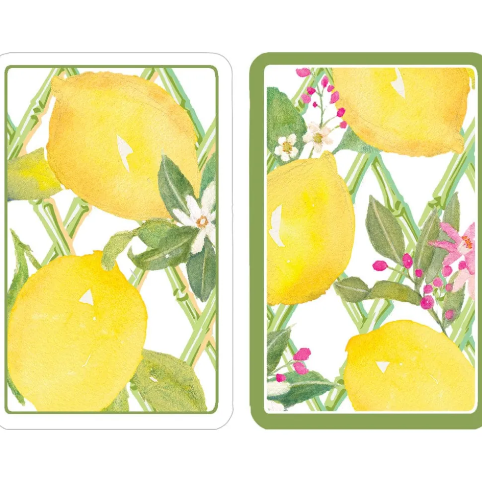 Limoncello Playing Cards - 2 Decks Included