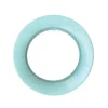 Linen Border Paper Salad & Dessert Plates in Robin's Egg Blue - 8 Per Package