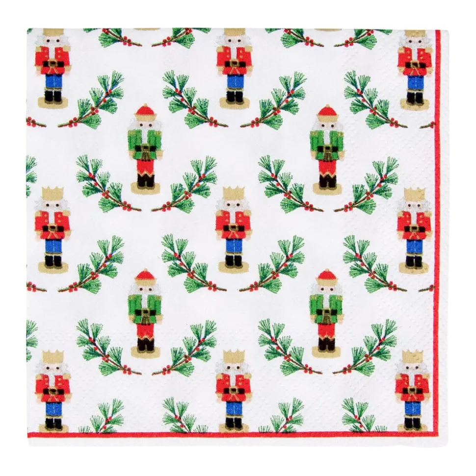 Little Nutcracker Cocktail Napkins - 20 Per Package