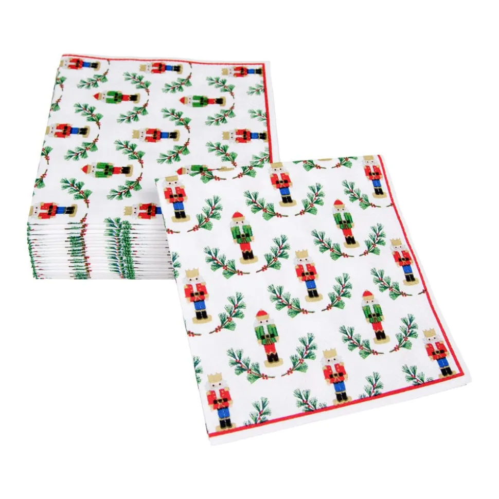 Little Nutcracker Cocktail Napkins - 20 Per Package