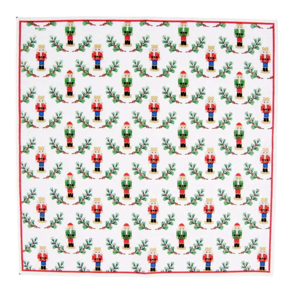 Little Nutcracker Cocktail Napkins - 20 Per Package