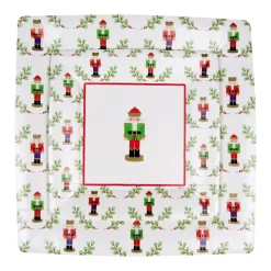 Little Nutcracker Sq Dinner Plates - 8 Per Package