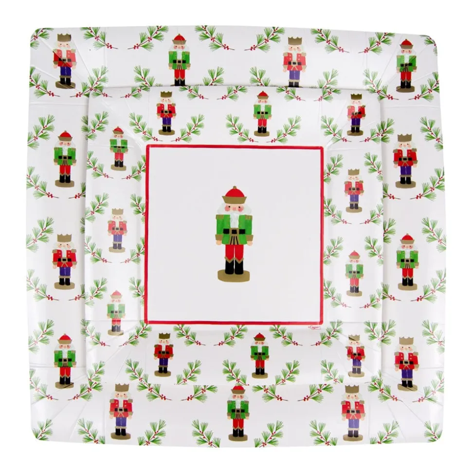 Little Nutcracker Sq Dinner Plates - 8 Per Package