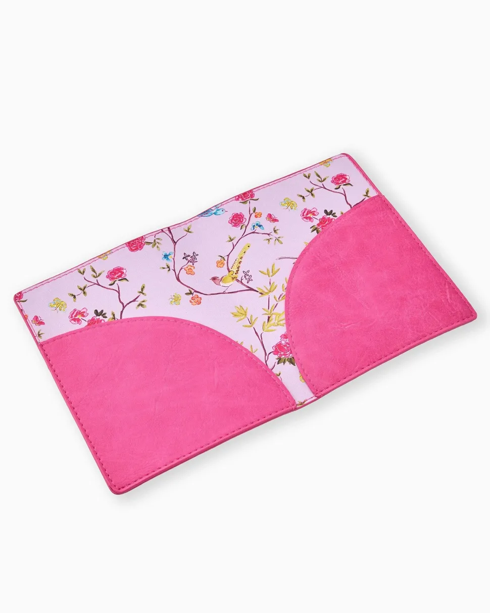 Mahjong Card Folio - Hot Pink
