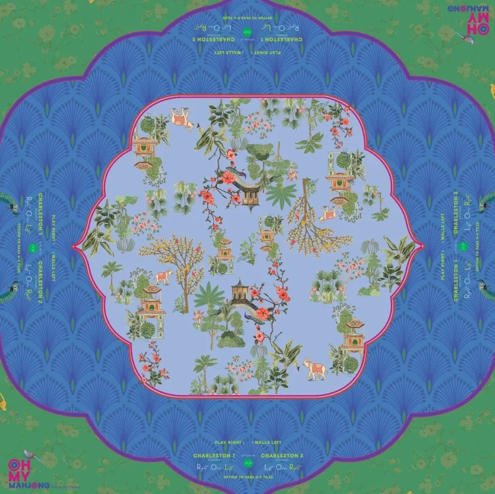 Mahjong Mat - Darjeeling