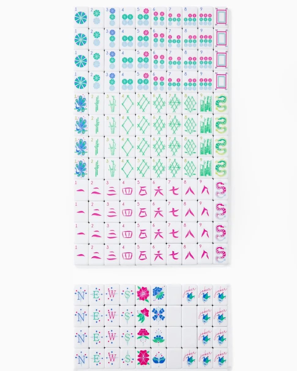 Mahjong Tile Set - Birdie