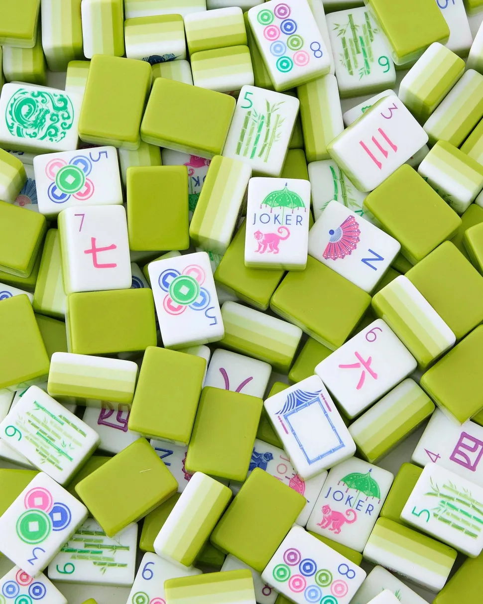 Mahjong Tile Set - Limoncello