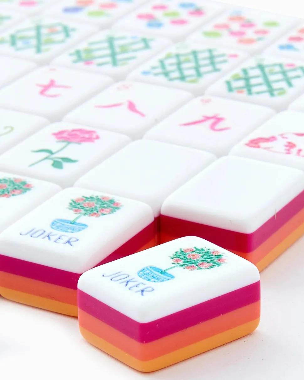 Mahjong Tile Set - Sunset