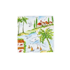 Mallorca Boxed Cocktail Napkins - 40 Per Box