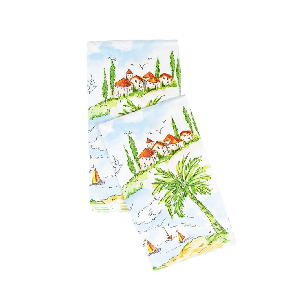 Mallorca Guest Towel Napkins - 15 Per Package