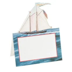 Maritime Place Cards Die Cut Package 8 In