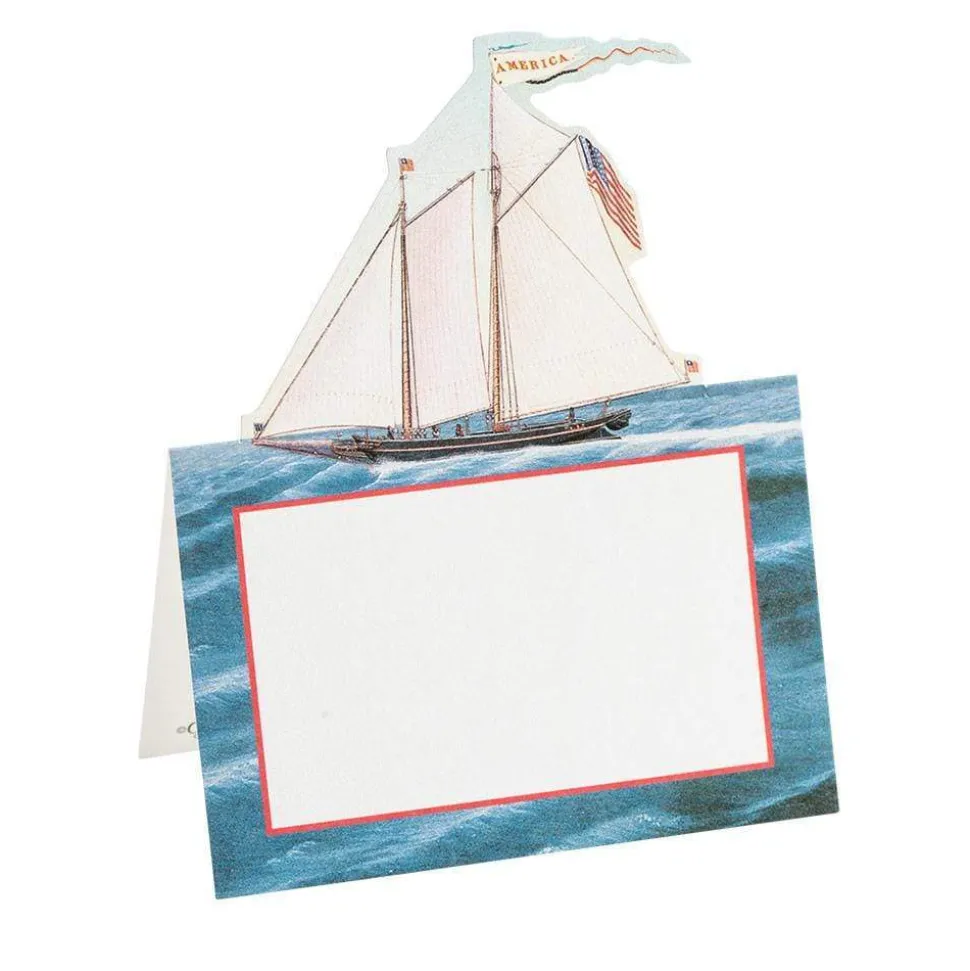 Maritime Place Cards Die Cut Package 8 In