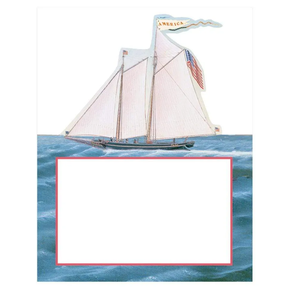 Maritime Place Cards Die Cut Package 8 In